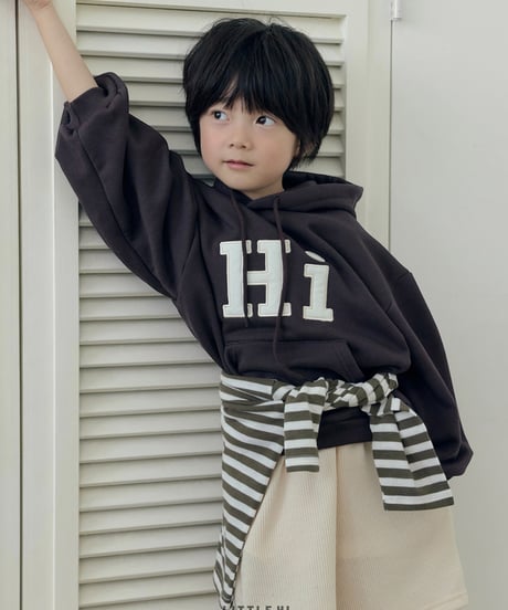 【LITTLE HI】【予約商品】Hi hood parka【80-120cm】