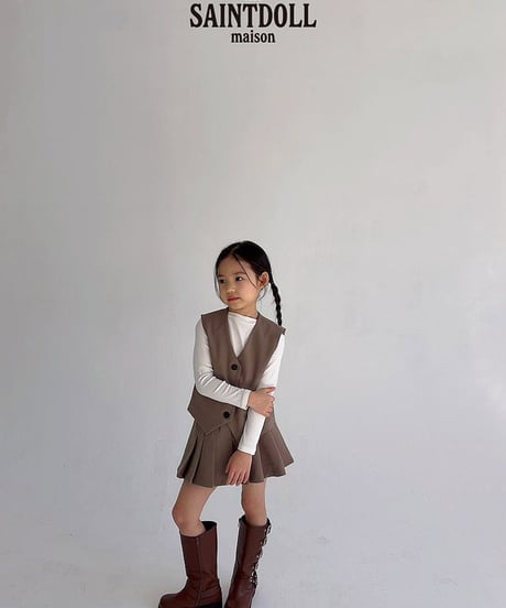 【saont doll】【予約商品】formal vest【90-150cm】