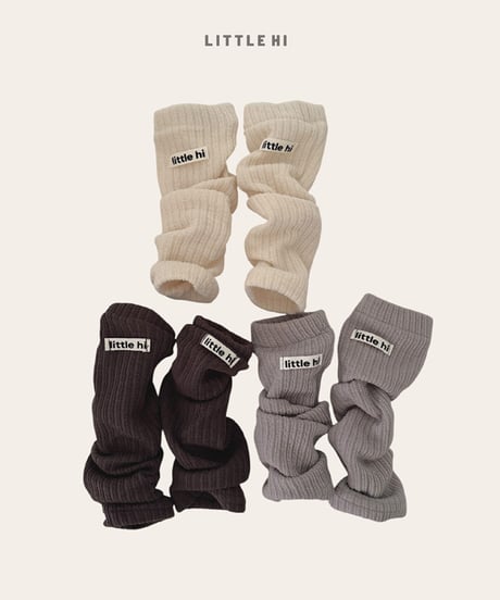 【LITTLE HI】【予約商品】leg warmer