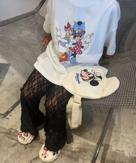 Minnie×daisy tee【90-130cm】【MOM】