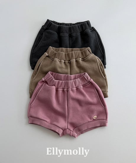 【ELLYMOLLY】【予約商品】sweat shortpants【80-130cm】