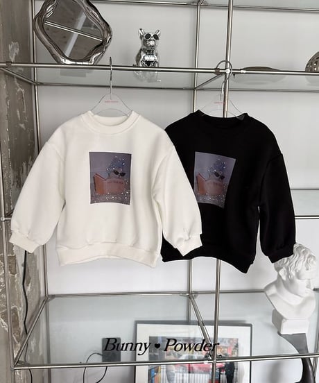 【BUNNY POWDER】【予約商品】KIRAKIRA cat pullover【90-150cm】