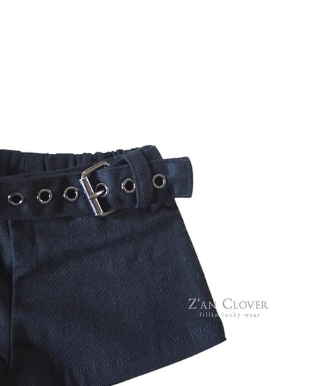 【ZANCLOVER】【予約商品】belt short pants【70-150cm】