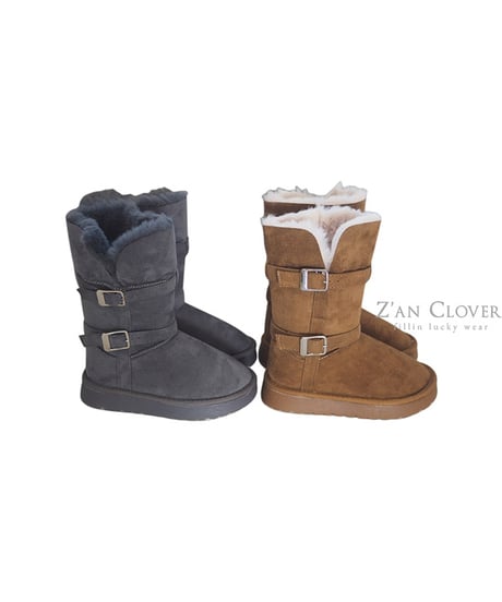 【ZANCLOVER】【予約商品】long mouton boots【16-22cm】