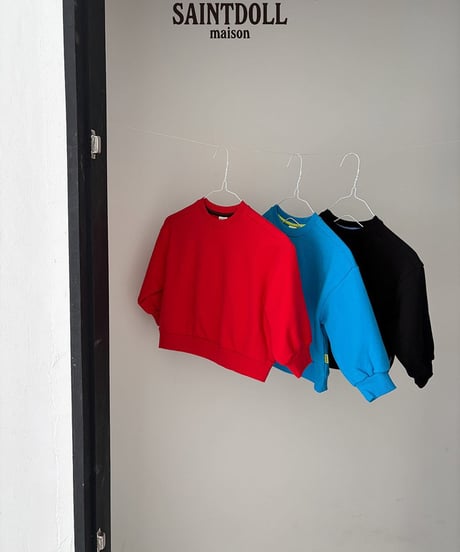 【saont doll】【予約商品】color simple pullover【90-150cm】
