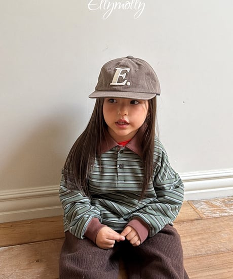 【Ellymolly】【予約商品】”E”LOGO cap
