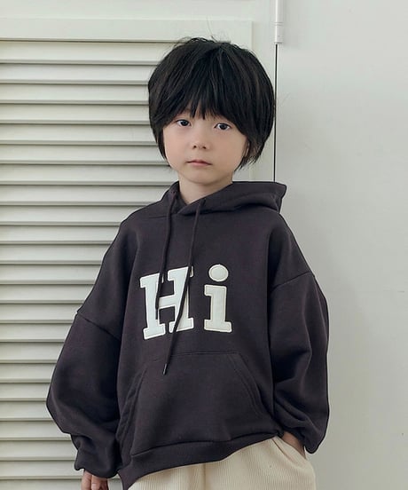 【LITTLE HI】【予約商品】Hi hood parka【80-120cm】