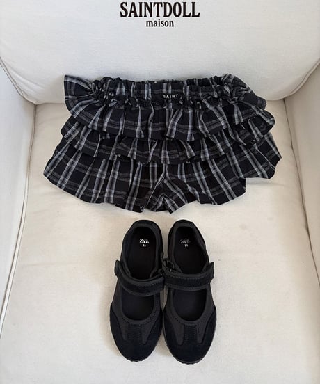 【saont doll】【予約商品】tierd frill miniskirt【90-150cm】