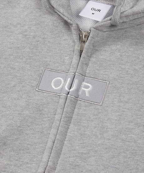【OUR】【予約商品】front logo parka【90-160cm】