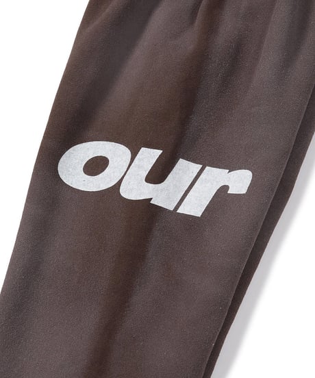 【OUR】【予約商品】LOGO tiedye setup【90-160cm】