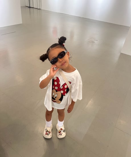 Minnie Big face tee【100cm-160cm】