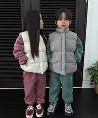 【OUR】【予約商品】down vest 【90cm-MOM】