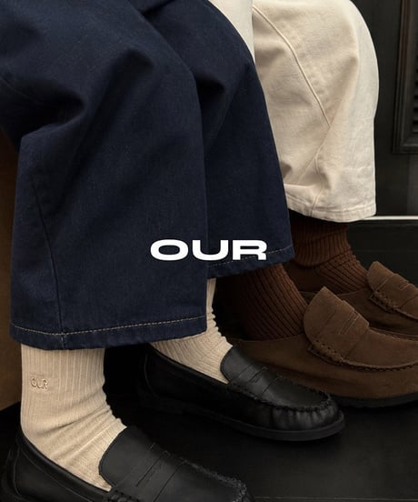 【OUR】【予約商品】socks 3solor set【15-23cm】