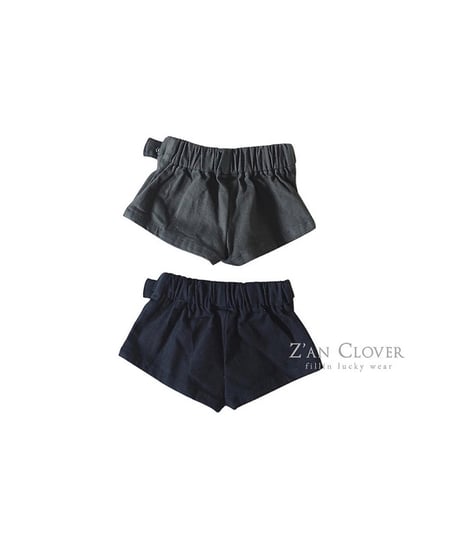【ZANCLOVER】【予約商品】belt short pants【70-150cm】