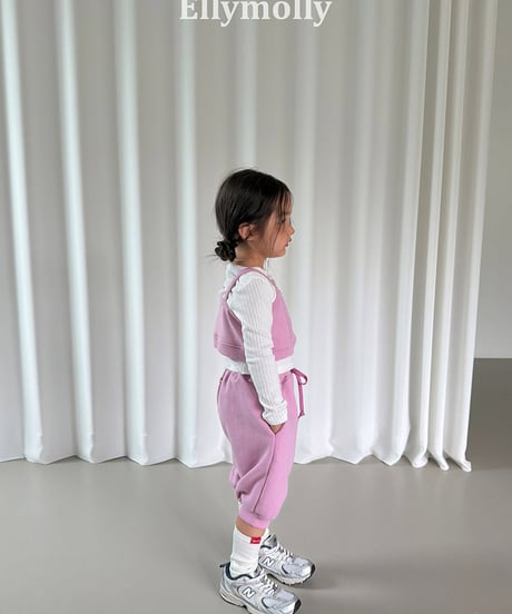 【ELLYMOLLY】【予約商品】sweat capri pants【80-130cm】