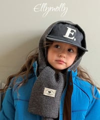 【Ellymolly】【予約商品】”E”LOGO cap