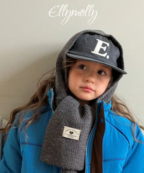 【Ellymolly】【予約商品】”E”LOGO cap