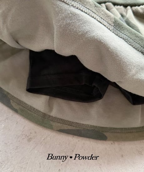 【BUNNY POWDER】【予約商品】frill mini skirt【90-150cm】