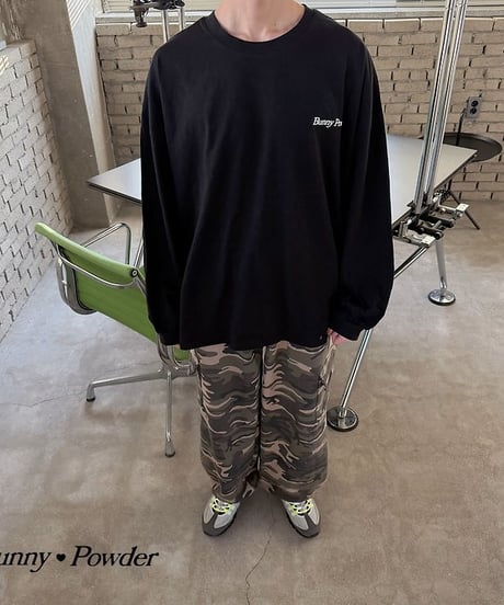【BUNNY POWDER】【予約商品】cargo sweat pants【90-150cm】【MOM】
