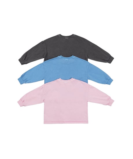 【OUR】【予約商品】pigment long tee【90-160cm】