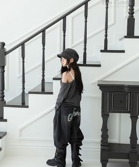 【ZANCLOVER】【予約商品】lace layered tee【70-150cm】