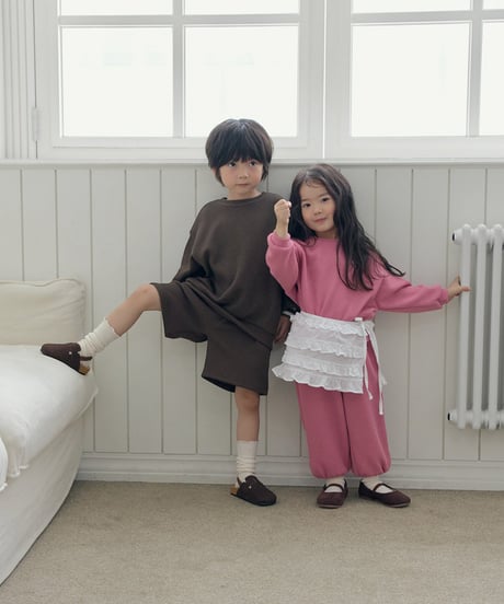 【LITTLE HI】【予約商品】lace apron