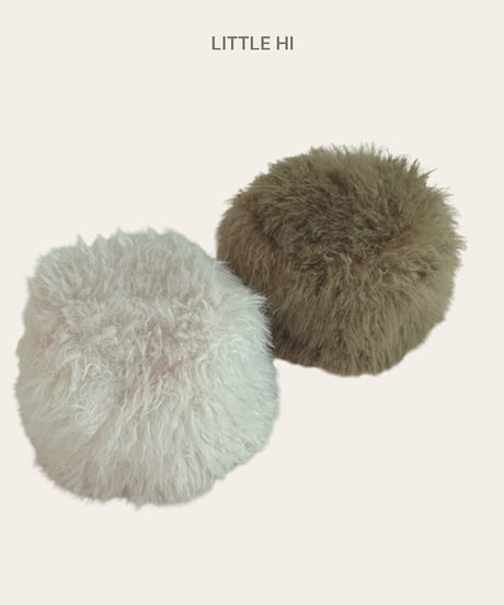 【LITTLE HI】【予約商品】fur cap