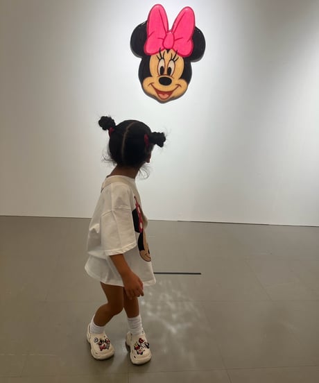 Minnie Big face tee【100cm-160cm】