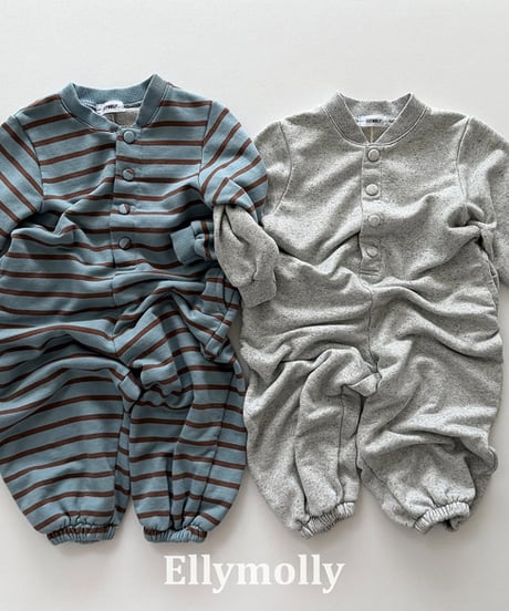 【ELLYMOLLY】【予約商品】cotton rompers【80-130cm】