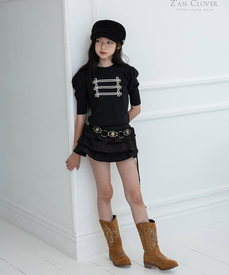 【ZANCLOVER】【予約商品】western boots【17.0-23.0㎝】