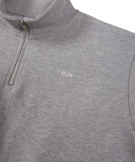【OUR】【予約商品】half zip set up【90cm-160cm】