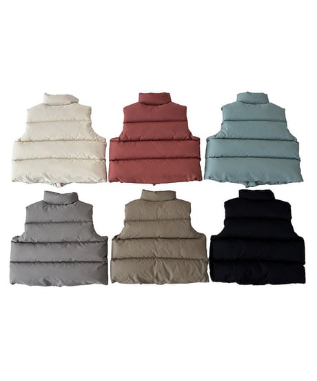 【OUR】【予約商品】down vest 【90cm-MOM】