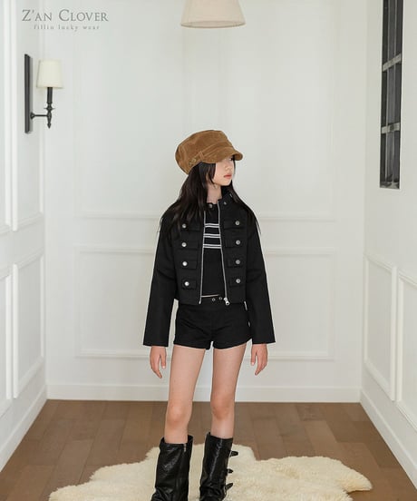 【ZANCLOVER】【予約商品】belt short pants【70-150cm】