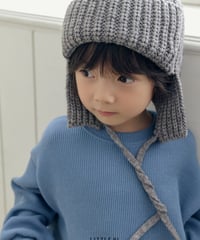 【LITTLE HI】【予約商品】flight knit cap