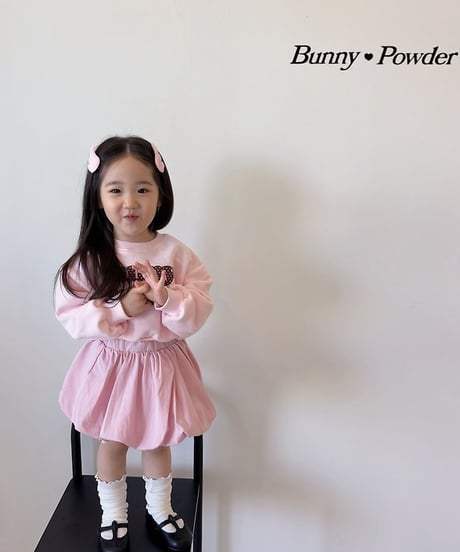 【BUNNY POWDER】【予約商品】bunny×bunny pullover【90-150cm】【MOM】