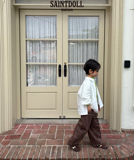 【saintdoll】【予約商品】BIG shirt【90-MOM】
