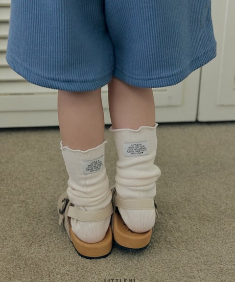 【LITTLE HI】【予約商品】soft loose socks