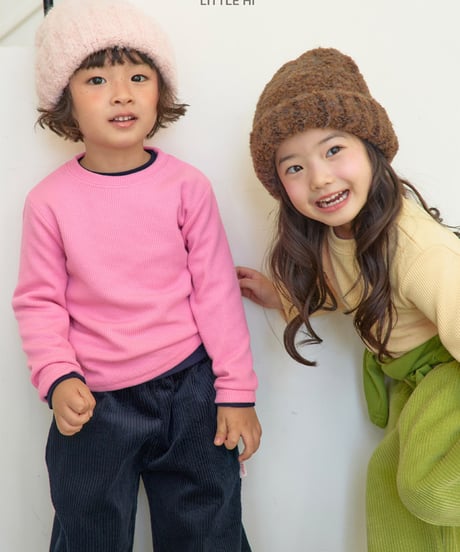 【LITTLE HI】【予約商品】colorful long tee【80-120cm】