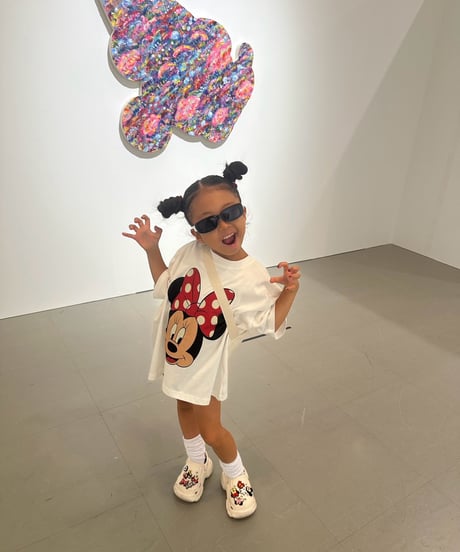 Minnie Big face tee【100cm-160cm】