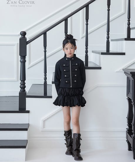 【ZANCLOVER】【予約商品】3buckle boots【17.0-23.0㎝】