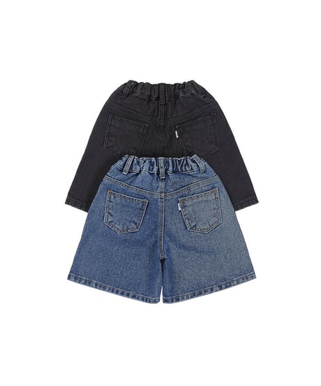 【OUR】【予約商品】denim half pants【90-160cm】