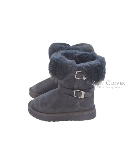 【ZANCLOVER】【予約商品】long mouton boots【16-22cm】