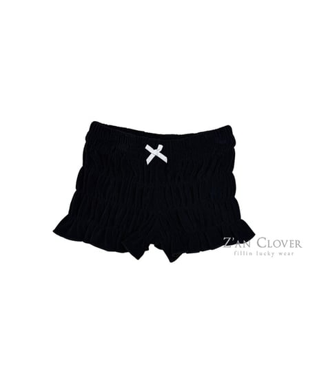 【ZANCLOVER】【予約商品】velours shirring short pants【70-150cm】