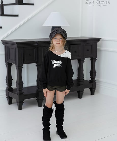 【ZANCLOVER】【予約商品】Knee high boots【17.0-25.0㎝】