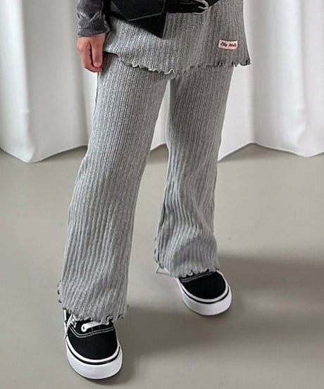 【ELLYMOLLY】【予約商品】rib simple one-piece【80-130cm】