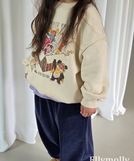 【ELLYMOLLY】【予約商品】ELLY TOY TEAM pullover【80-150cm】