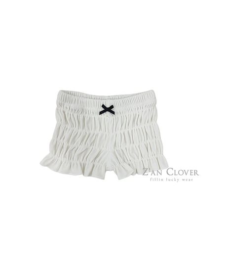 【ZANCLOVER】【予約商品】velours shirring short pants【70-150cm】