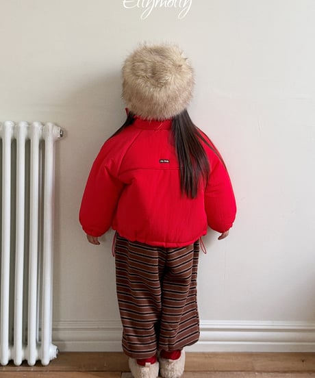 【Ellymolly】【予約商品】color volume blouson【80-150cm】