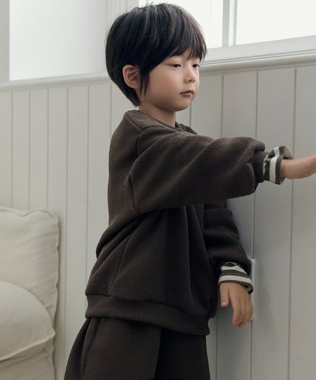 【little hi】【予約商品】border long tee【80-120cm】