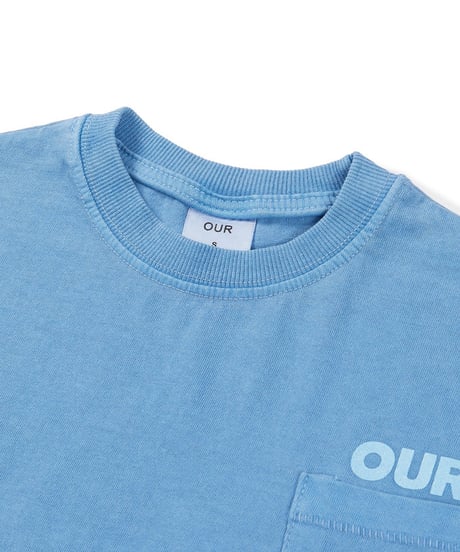 【OUR】【予約商品】pigment long tee【90-160cm】